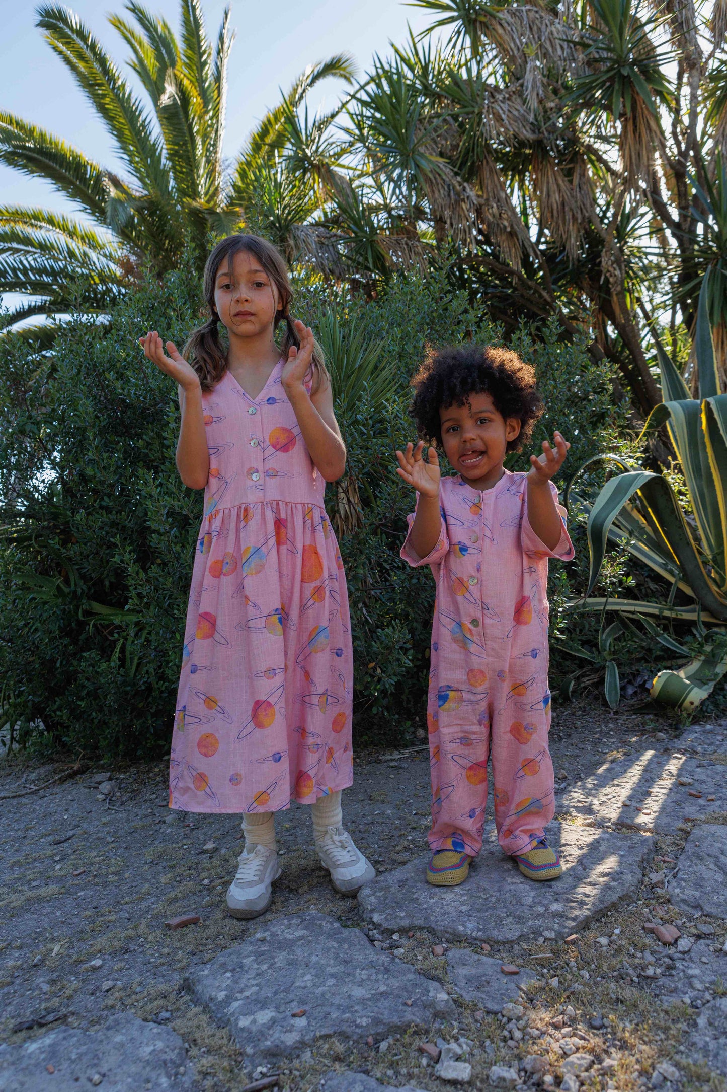 MIMAS jumpsuit - PINK VENUS ET SATURNE