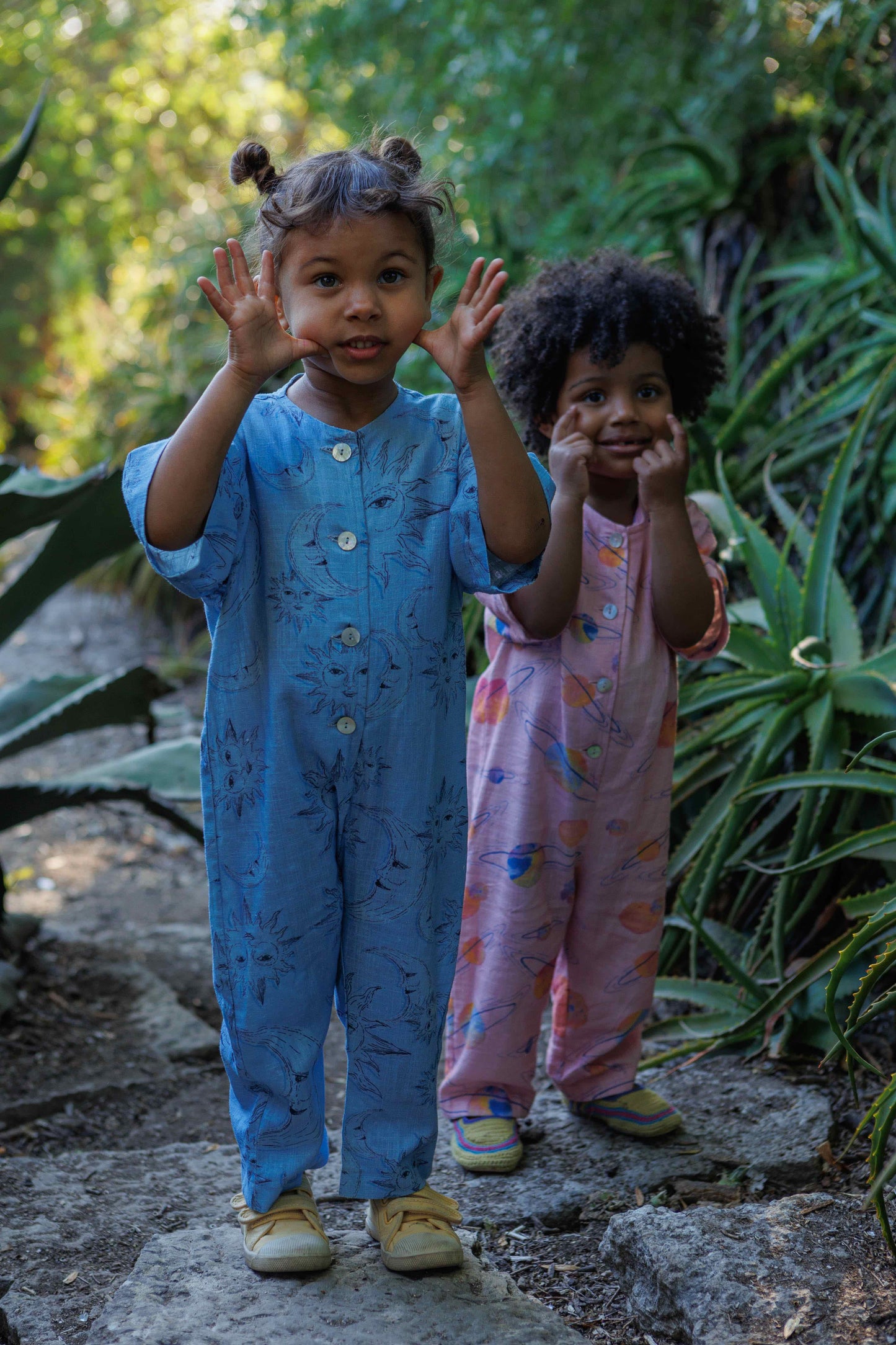 MIMAS jumpsuit - BLUE ECLIPSE