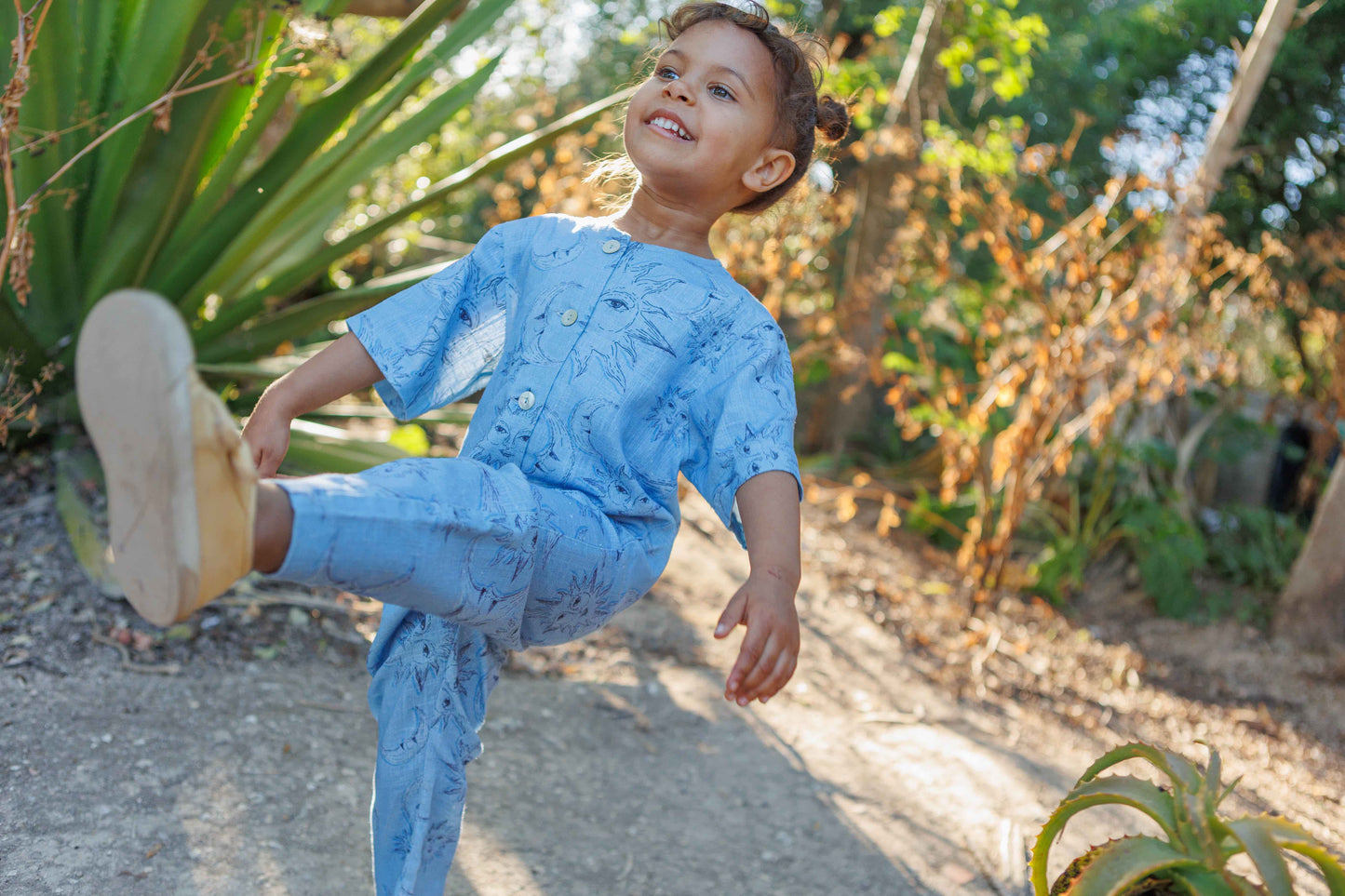 MIMAS jumpsuit - BLUE ECLIPSE