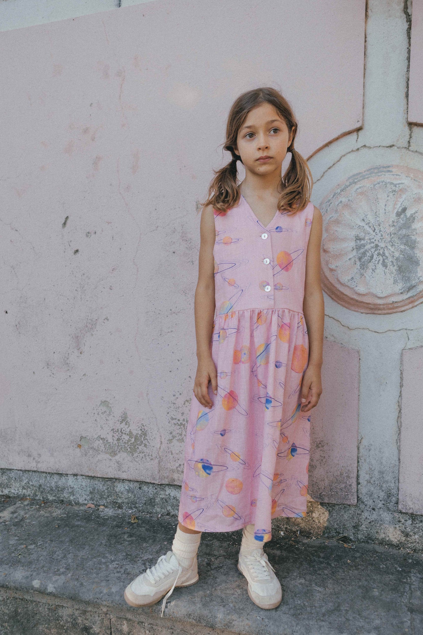 BELI dress - PINK VENUS ET SATURNE