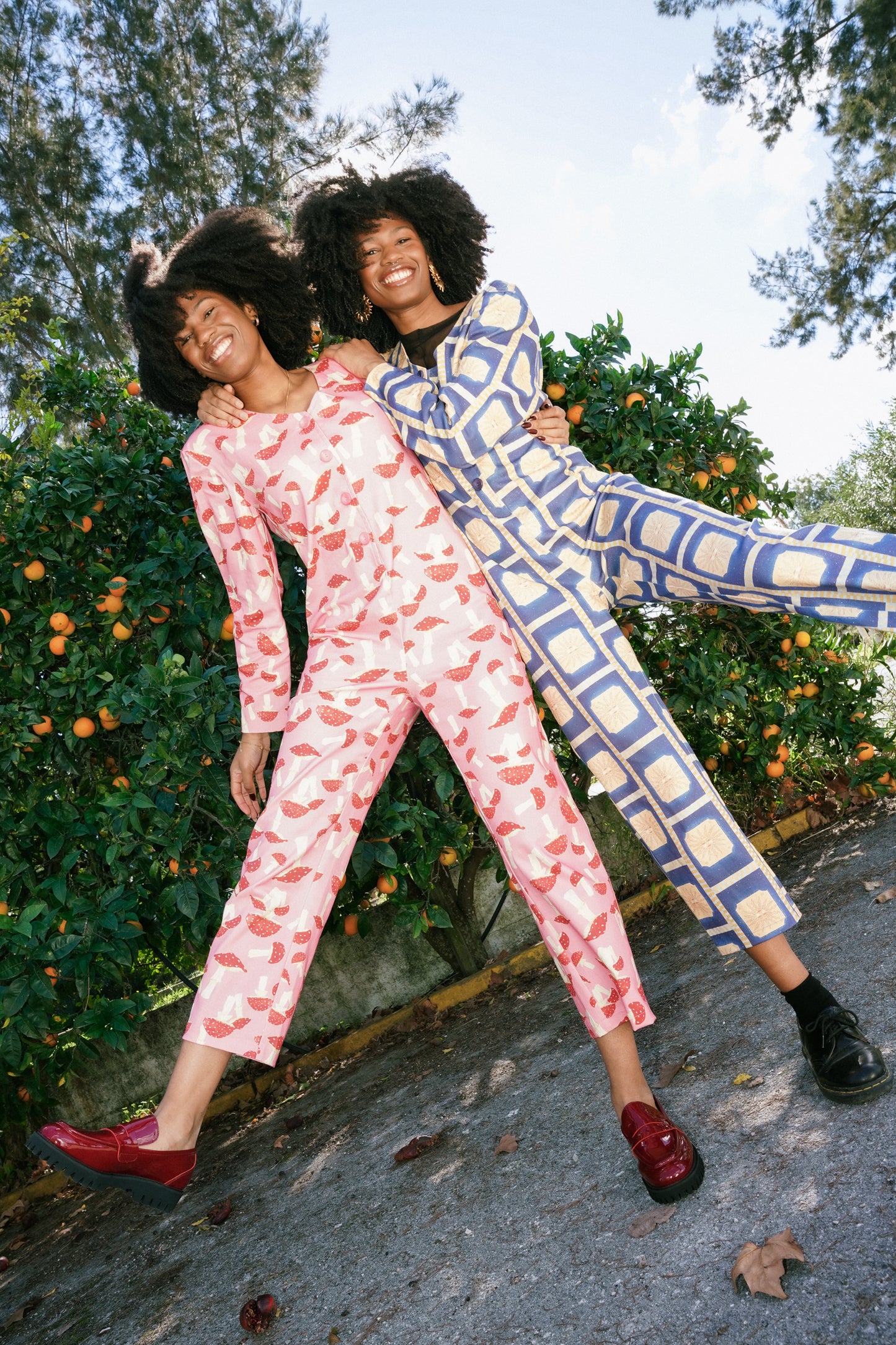 MIMAS jumpsuit long sleeve - PINK BOREAL