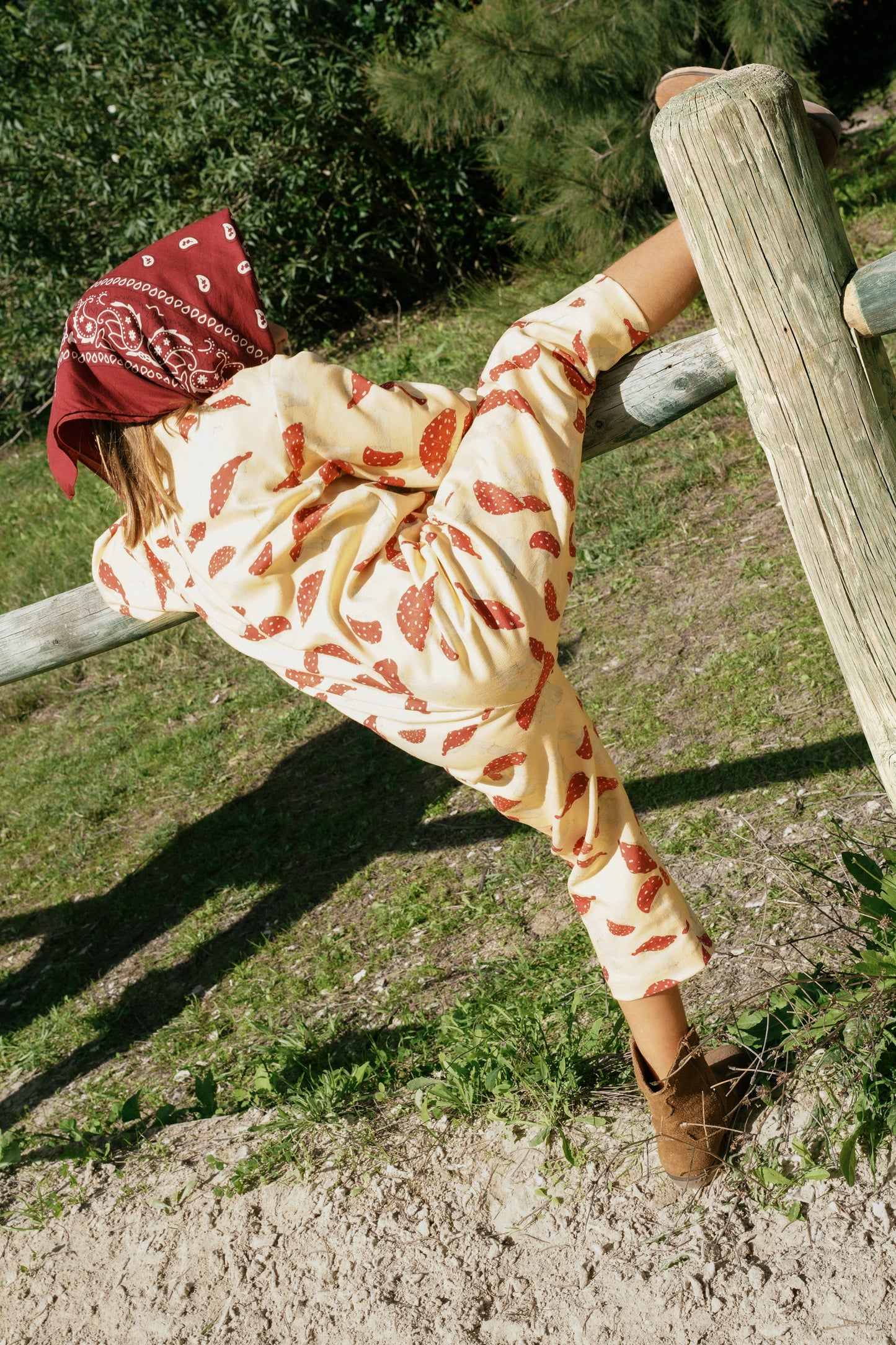 MIMAS jumpsuit long sleeve - YELLOW BOREAL (kids)