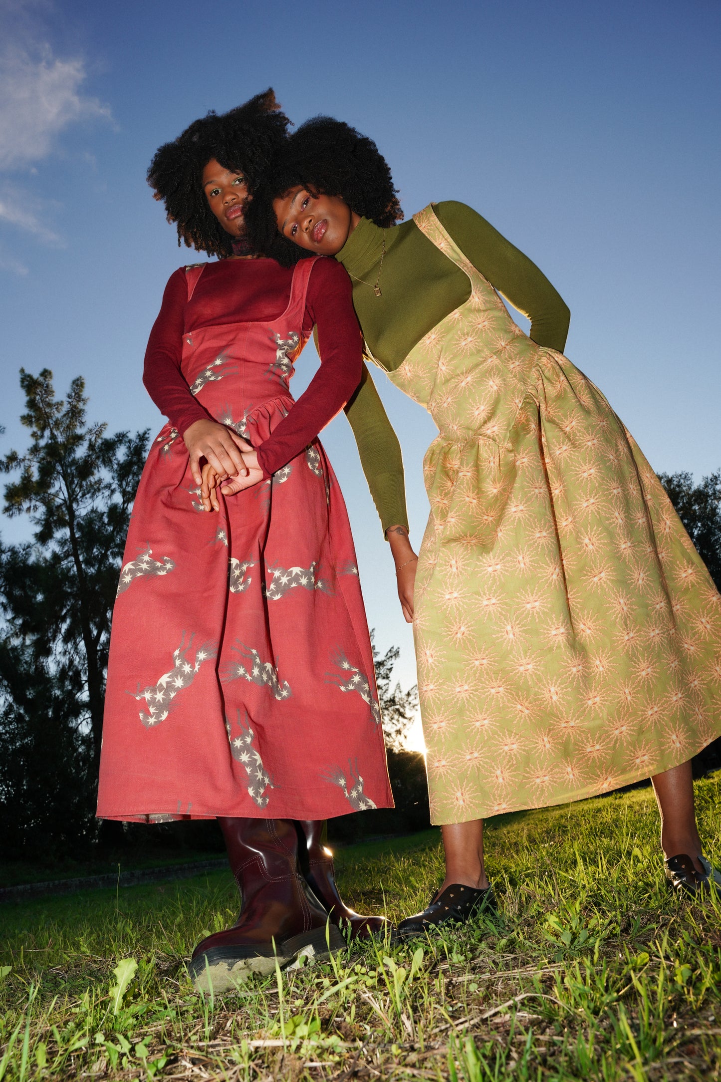 PEGASI dress - WINTER SUN