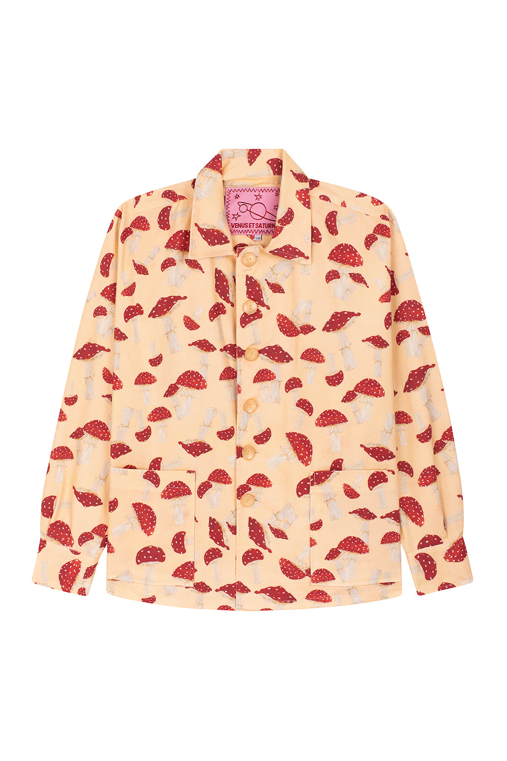LOGE shirt long sleeve - YELLOW BOREAL