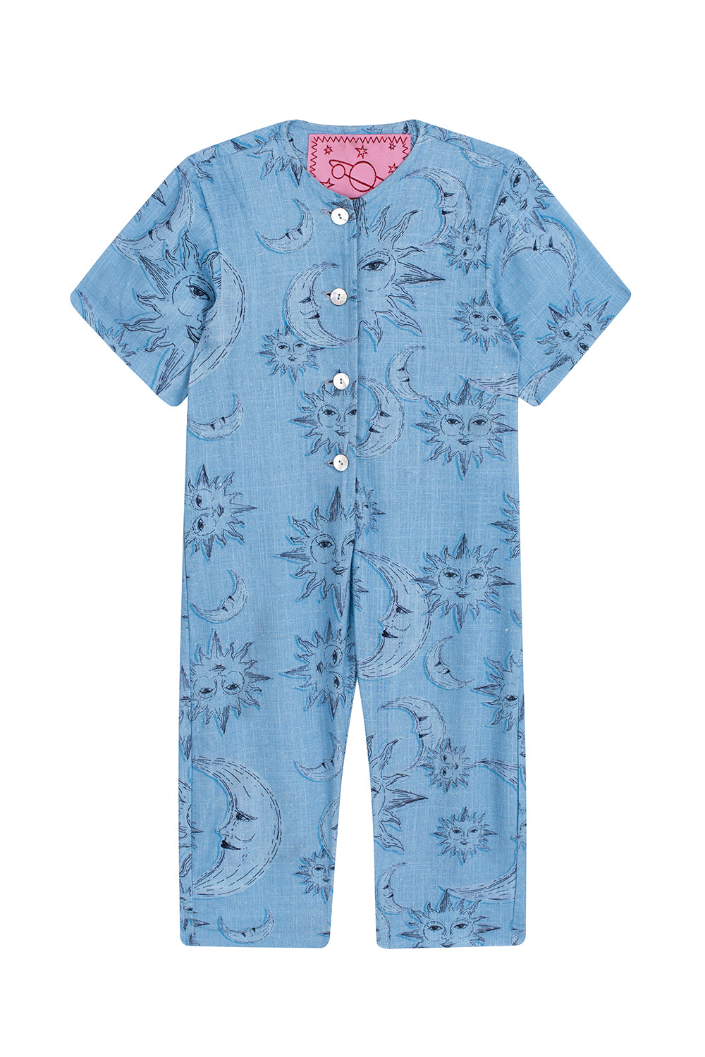 MIMAS jumpsuit - BLUE ECLIPSE