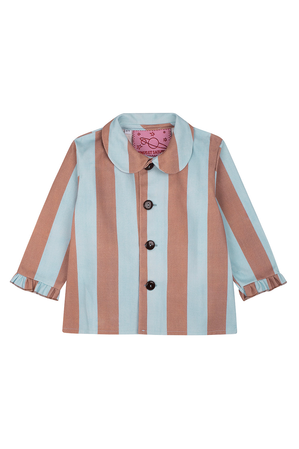 ENIF shirt long sleeve - BLUE ORBIT (kids)