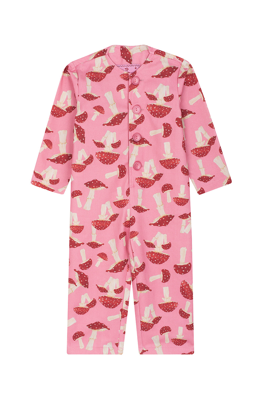 MIMAS jumpsuit long sleeve - PINK BOREAL (kids)