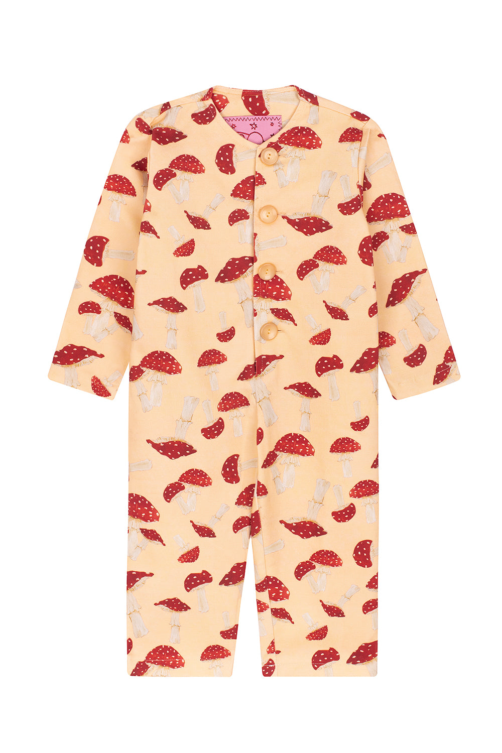 MIMAS jumpsuit long sleeve - YELLOW BOREAL (kids)