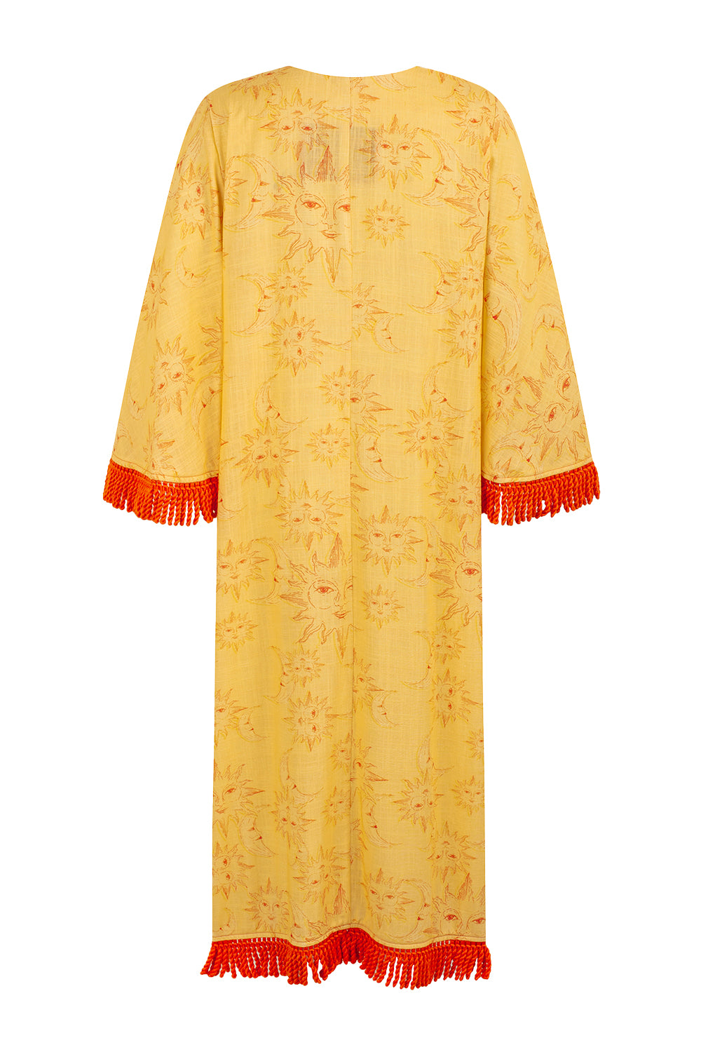 PAN maxi dress - YELLOW ECLIPSE