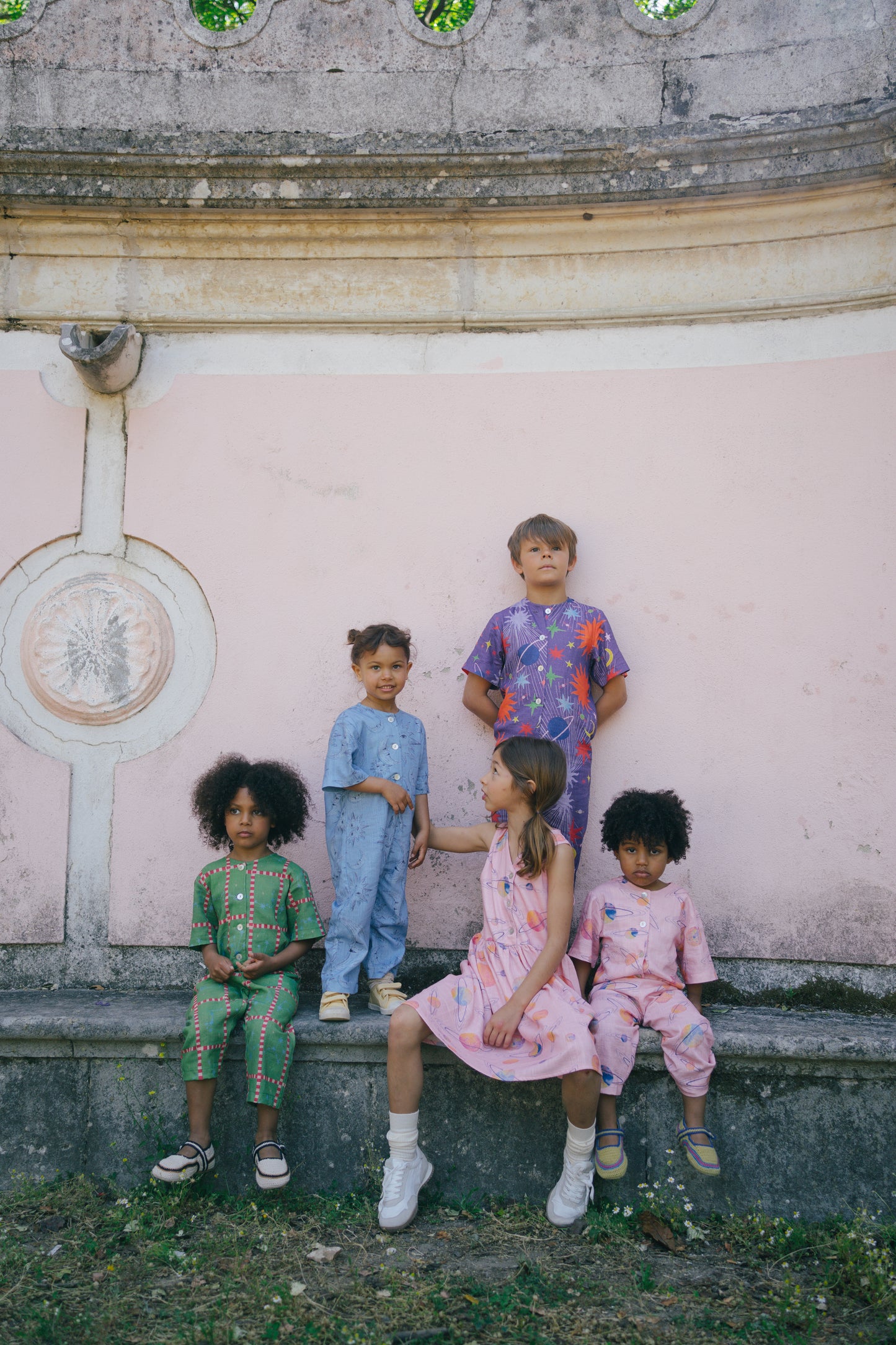 MIMAS jumpsuit - BLUE ECLIPSE
