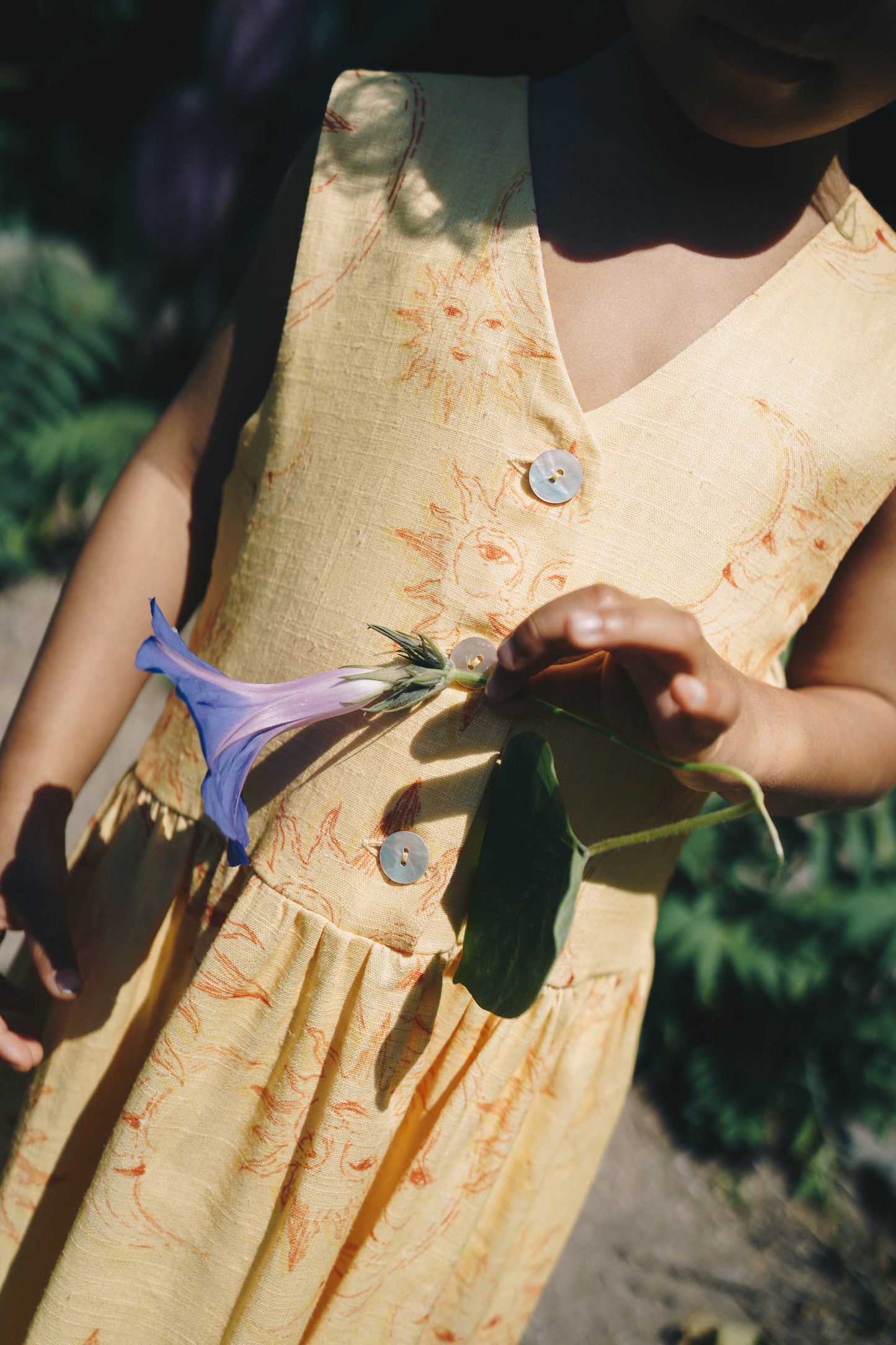 BELI dress - YELLOW ECLIPSE