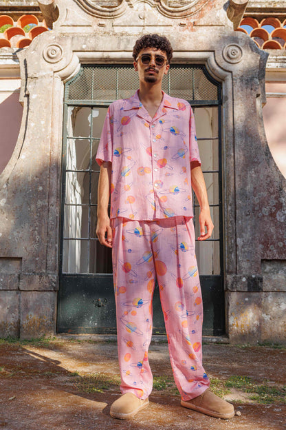 LOGE trousers - PINK VENUS ET SATURNE