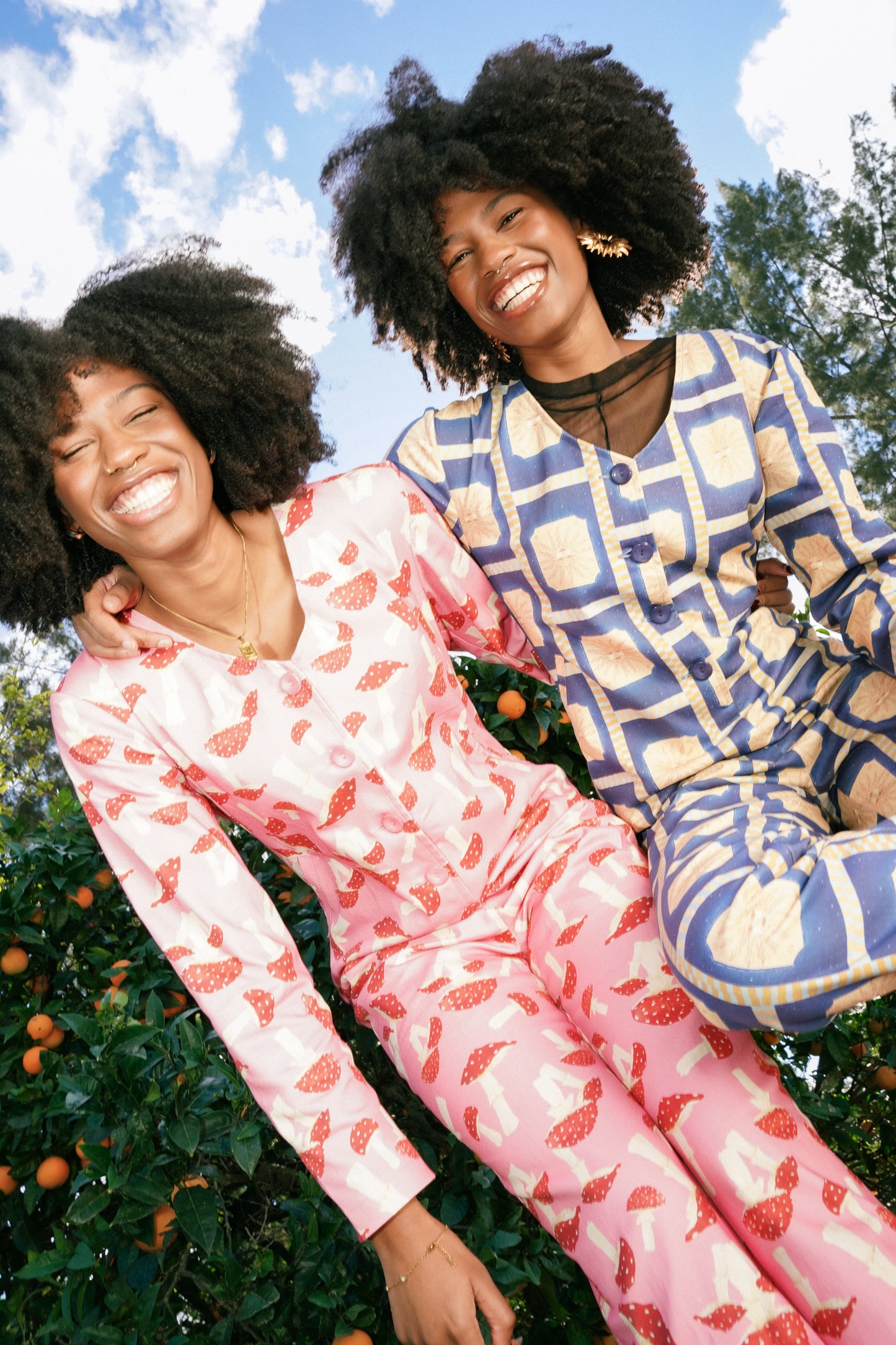 MIMAS jumpsuit long sleeve - PINK BOREAL