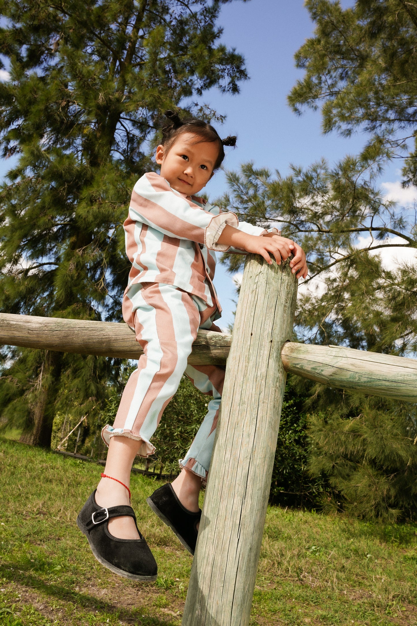 ENIF shirt long sleeve - BLUE ORBIT (kids)