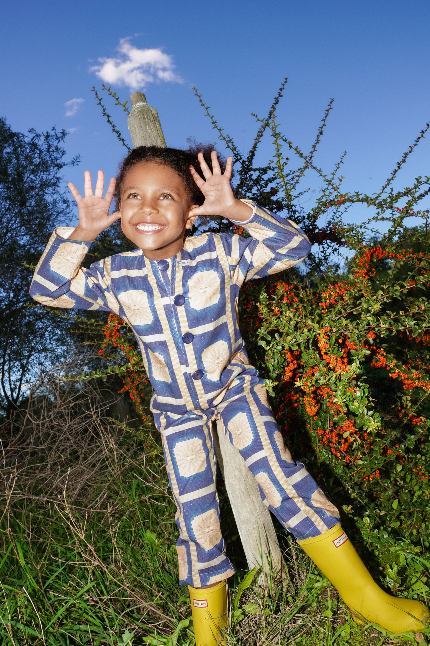 MIMAS jumpsuit long sleeve - SUN STAR (kids)