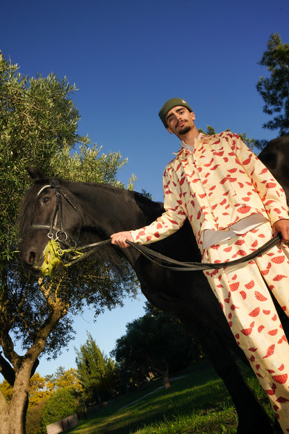 LOGE shirt long sleeve - YELLOW BOREAL