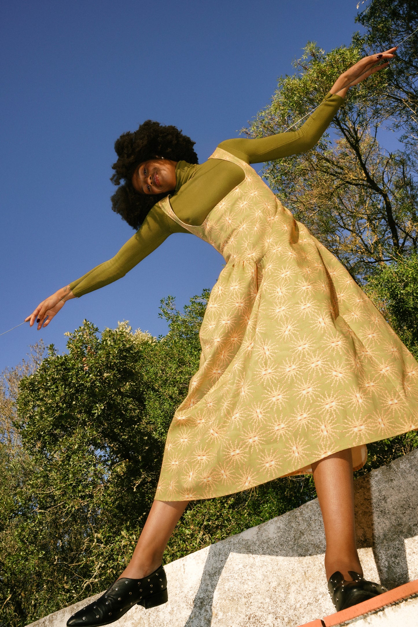 PEGASI dress - WINTER SUN