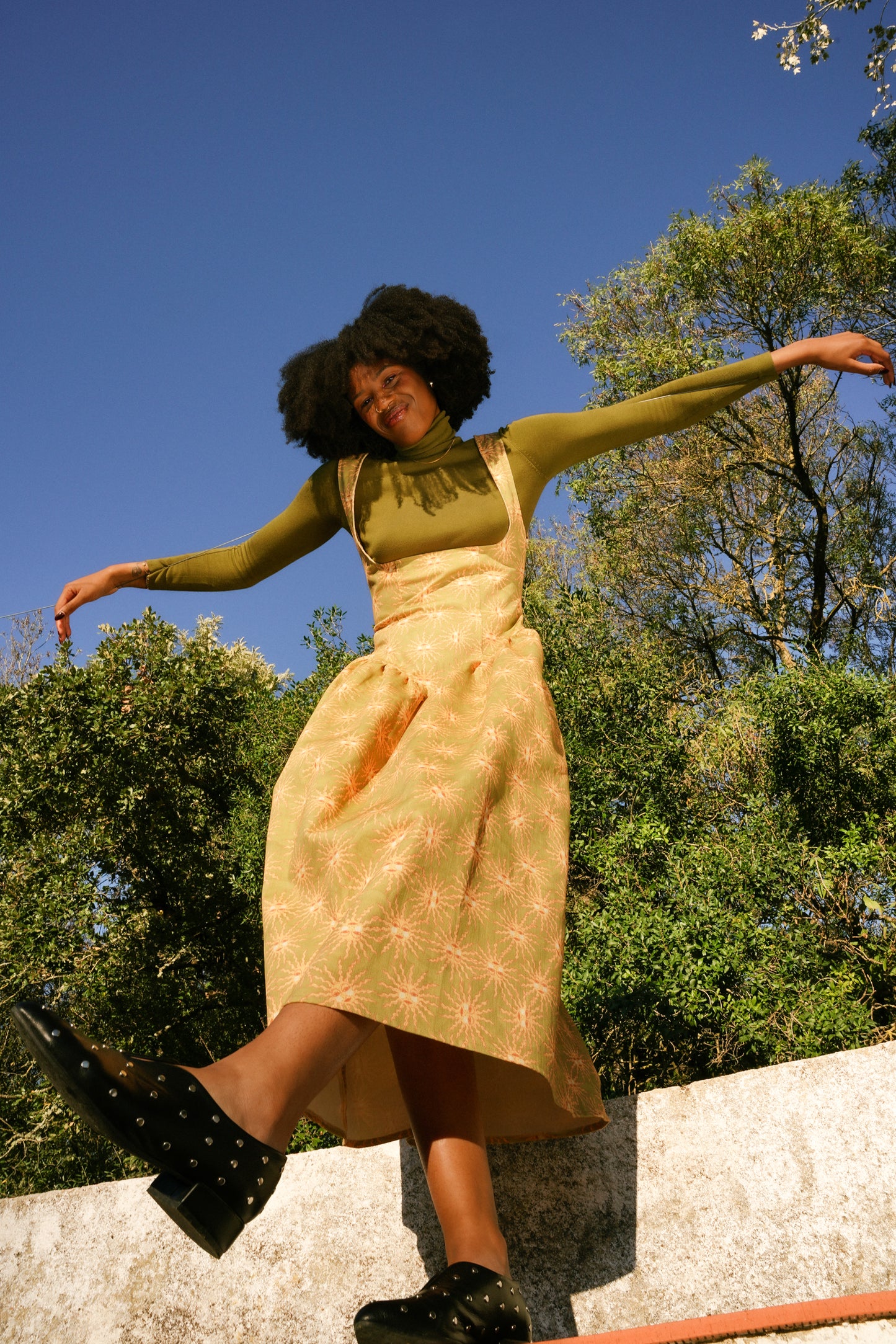 PEGASI dress - WINTER SUN