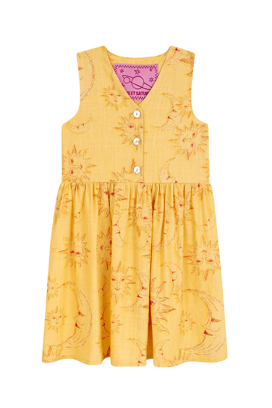 BELI dress - YELLOW ECLIPSE