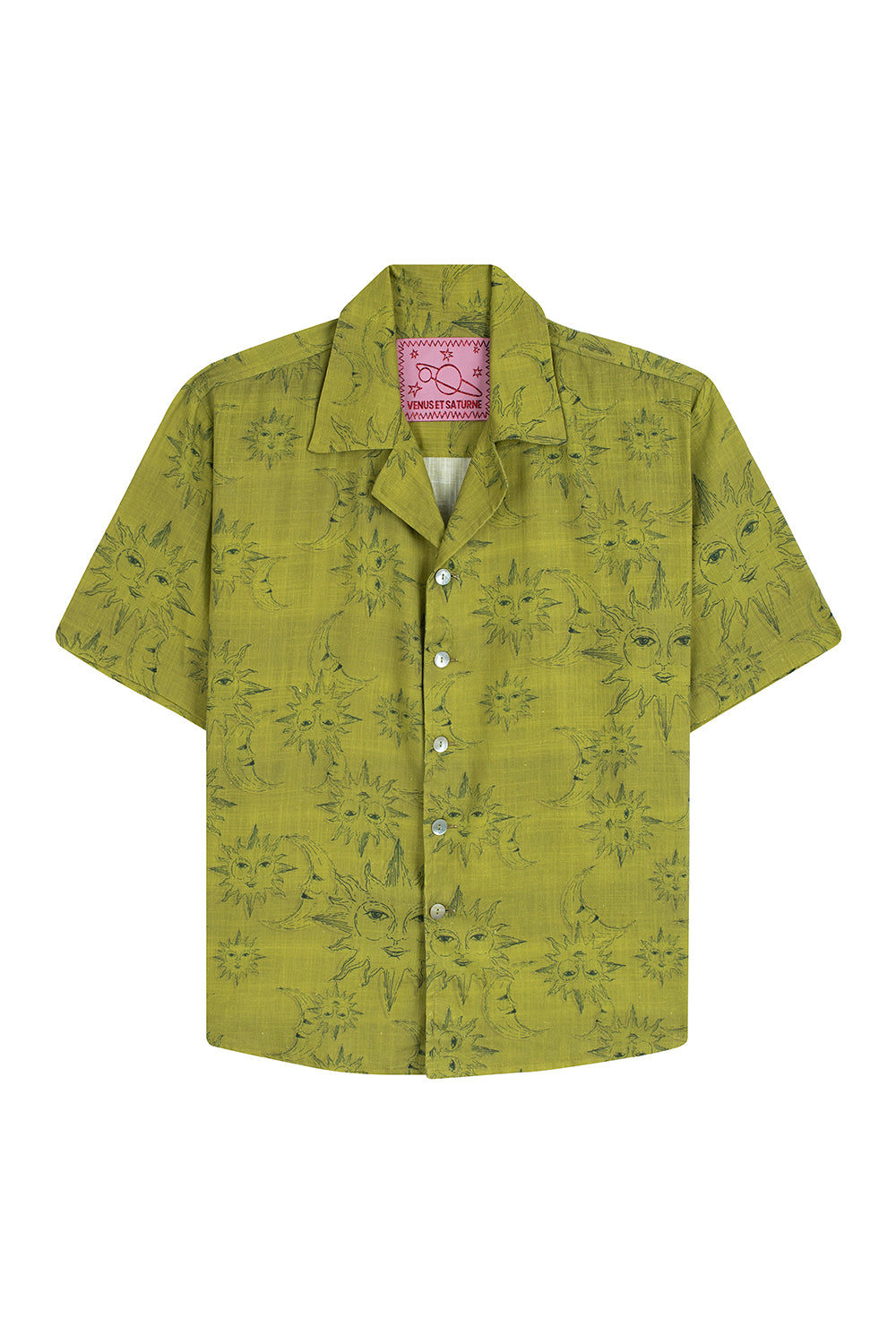 LOGE shirt - GREEN ECLIPSE