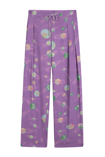 LOGE trousers - LILAC VENUS ET SATURNE