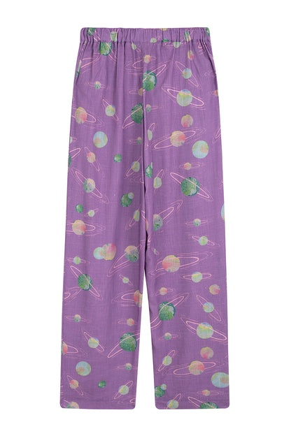 LOGE trousers - LILAC VENUS ET SATURNE