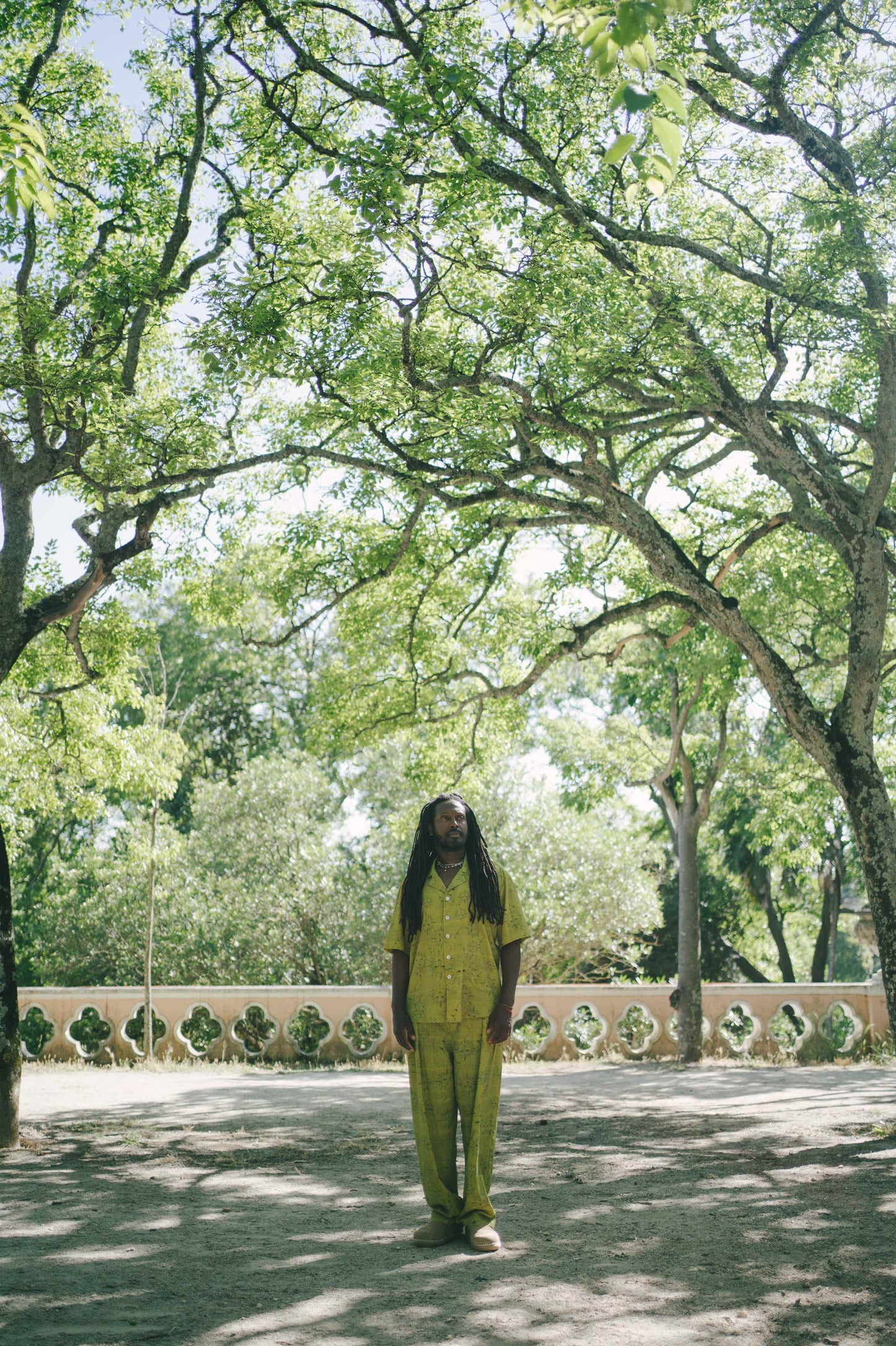 LOGE trousers - GREEN ECLIPSE