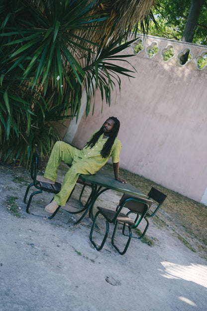 LOGE trousers - GREEN ECLIPSE