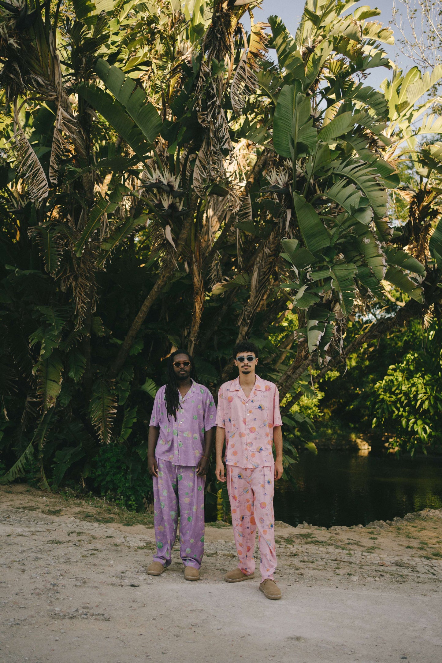 LOGE trousers - LILAC VENUS ET SATURNE