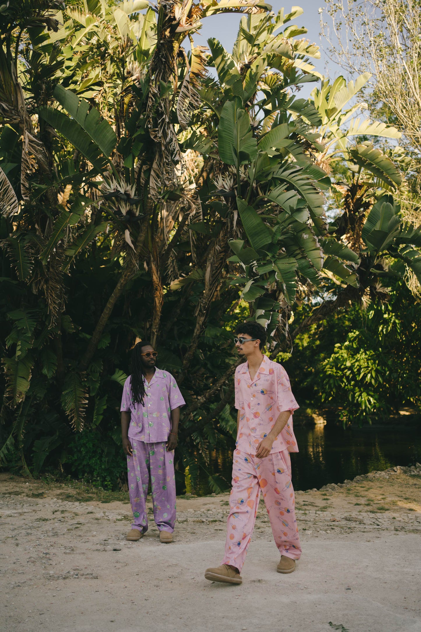 LOGE trousers - PINK VENUS ET SATURNE